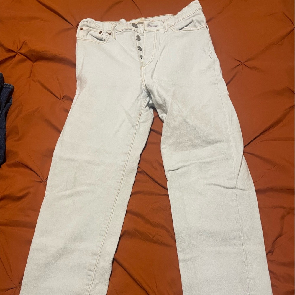 Levi's Women's Straight Leg Jeans - Very Light Blue